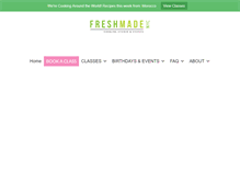 Tablet Screenshot of freshmadenyc.com